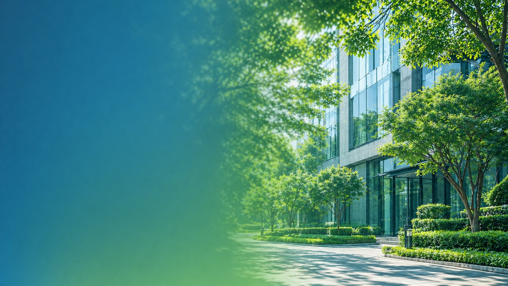 푸른 숲과 자연 풍경