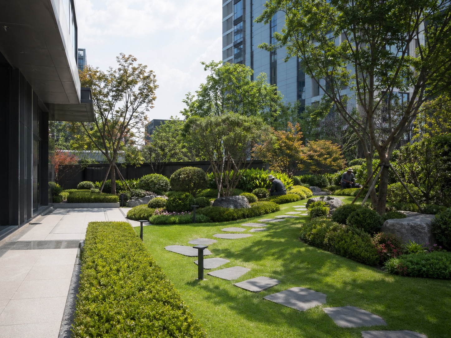 조경 공사 서비스 이미지